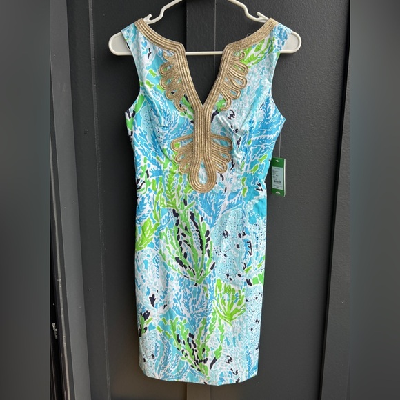 Lilly Pulitzer Janice Shift Dress in size 00 - Picture 5 of 13